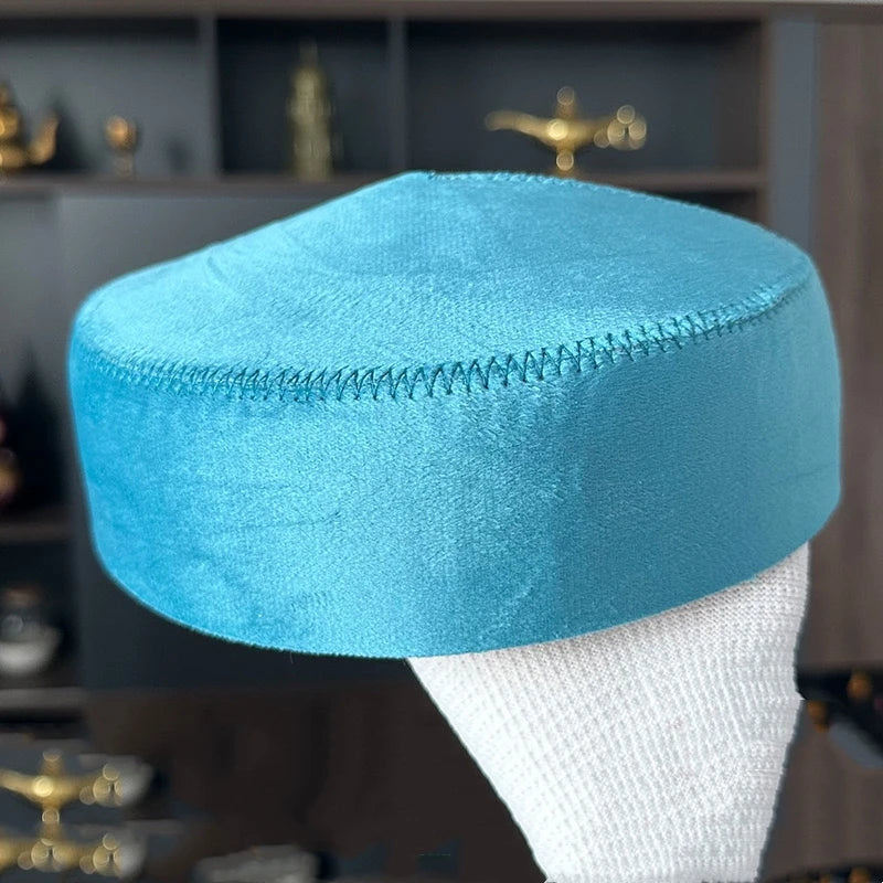 Freeshipping Muslim Caps For Men Women Colthing Cotton Hat Turkey Kufi Islamic Kippah Hijab Jewish Turban Autumn Winter 03433