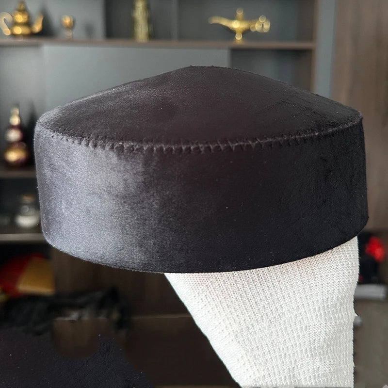 Freeshipping Muslim Caps For Men Women Colthing Cotton Hat Turkey Kufi Islamic Kippah Hijab Jewish Turban Autumn Winter 03433