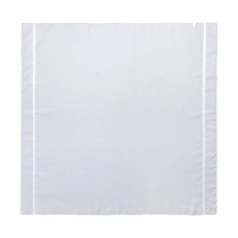 White Arab Keffiyeh Muslim Head Scarf Arab Neck Wrap for Men Turban Hijab Headwear Islamic Traditional Costumes Shawls Bandana