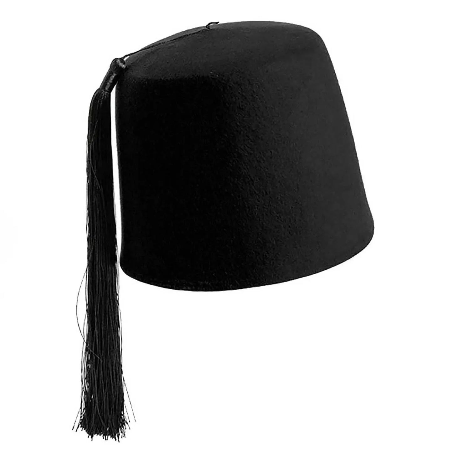 Fez Hat Moroccan Themed Hat Unique Turkish and Moroccan Headpiece Tarboosh Fez Hat for Men Women Universal Wool Turkish Hat