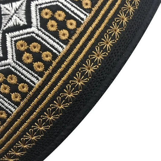 Islamic Men Clothing Kufi Muslim Man Hat Saudi Jewish Cap Free Shipping Kamis Homme Musulman Turkey Prayer Hats Arab Turban