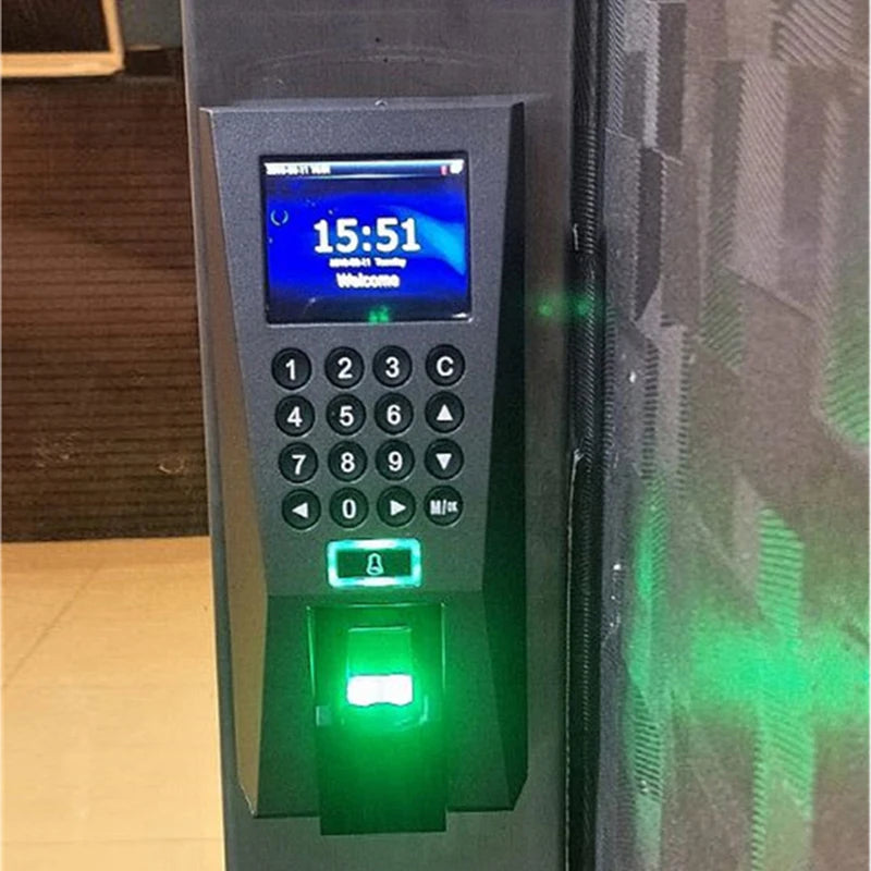 new F18 is a high-speed fingerprint recognition fingerprint access control attendance terminal based on the ZMM210-TFT platform